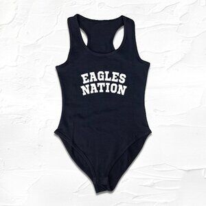Black Eagles Bodysuit, Eagles Fan Gift, Eagles Gameday Ouffit, GO Birds, Eagles